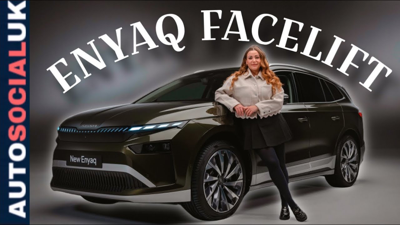 First Look: 2025 Skoda Enyaq Facelift | New Features & Changes Revealed! AD