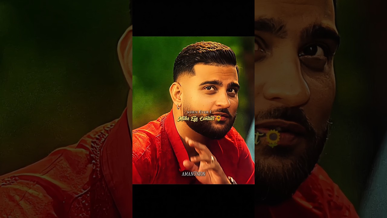 Karan Aujla's 'For a Reason X' in Stunning 4K 🌼 | Slowed Reverb Version for WhatsApp Status