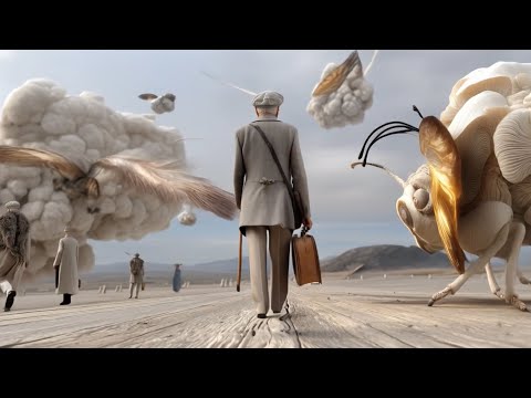 Surreal scenes in AI Art