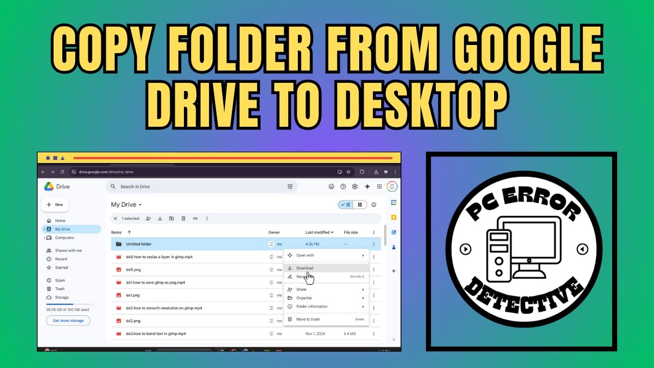 How to Copy Folder From Google Drive to Desktop - Simple Steps [2025]