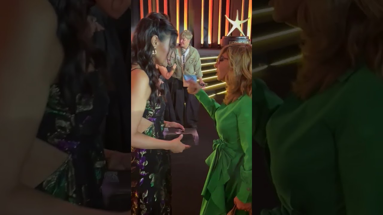 لميس أربكت أروى على السجادة الحمراء! ✨