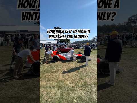 Vintage F1 Cars Demand High RPMs