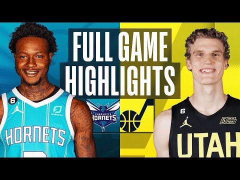 Charlotte Hornets vs. Utah Jazz Full Game Highlights | January 23, 2023