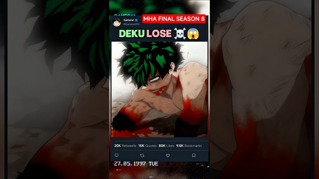 Deku's Epic Battle in MHA S8E5 ⚔️