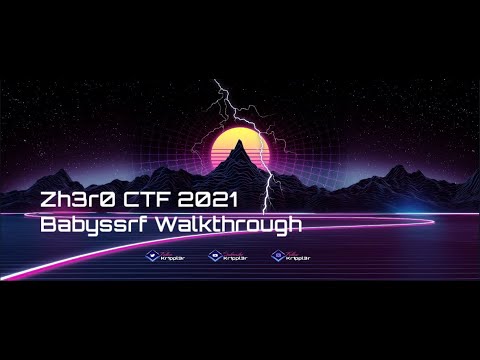 Zh3r0 CTF 2021 - Baby SSRF Walk through
