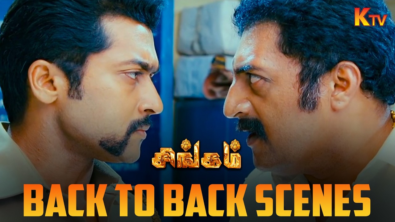 Epic Action Scenes from Singam Movie | Suriya & Cast in Non-Stop Thrills 🎬