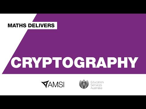 Cryptography – Maths Delivers