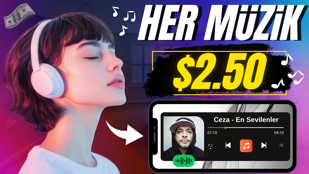 Müzik Dinleyerek Her An Para Kazan! 💰