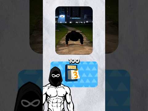 What happens when you do 100 pushups a day for 100 days!   #pushups #workoutchallenge #dailyworkout