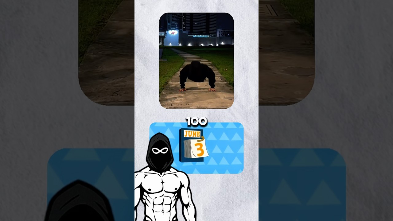 100 Pushups a Day for 100 Days 💪
