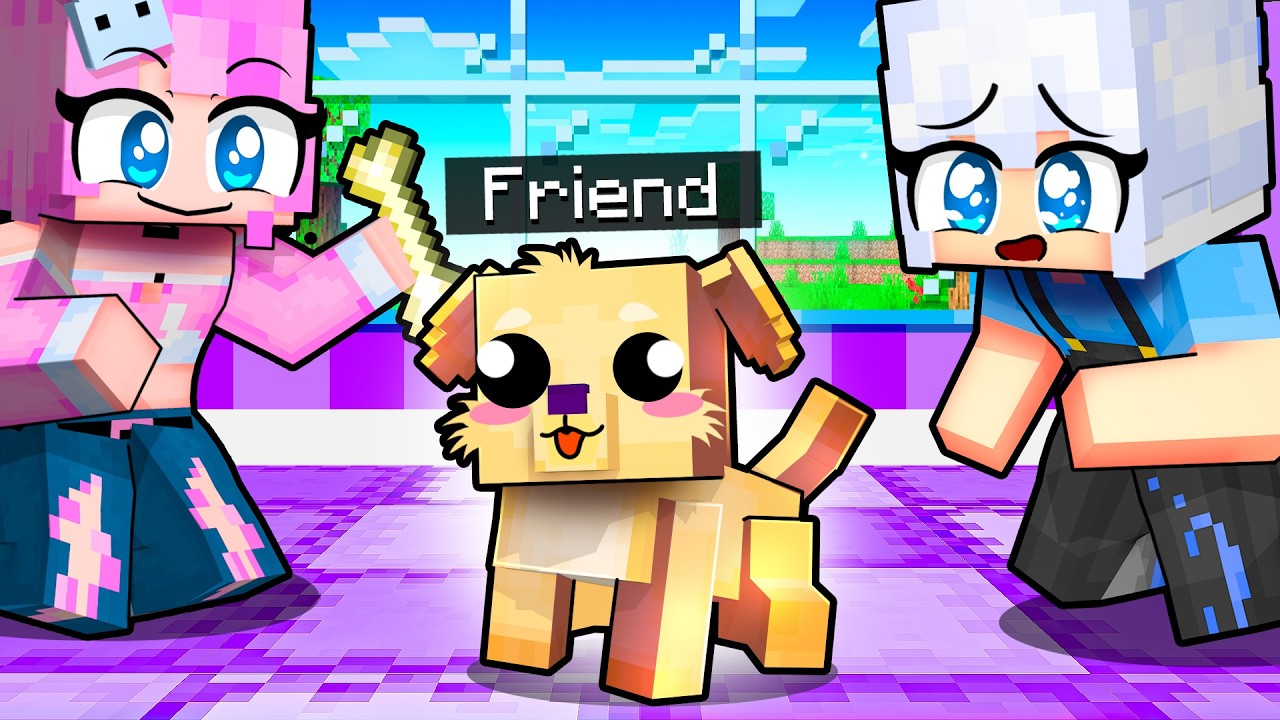 Transforming into a PET in Minecraft! 🐶 Watch a Golden Retriever Come to Life