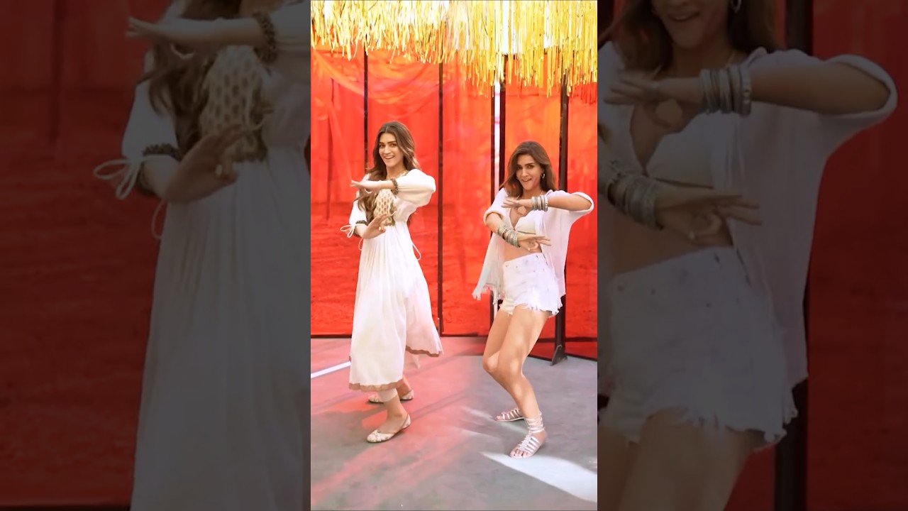 Behind-the-Scenes of Kriti Sanon's 'Thaaein Thaaein' Song 🎬 | Do Patti Movie