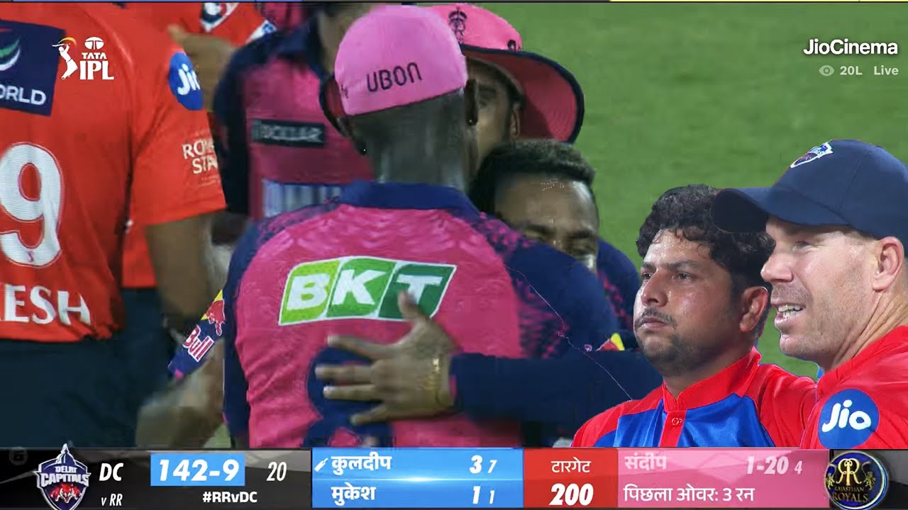 DC vs RR Full Match Highlights | Last Over Finish π