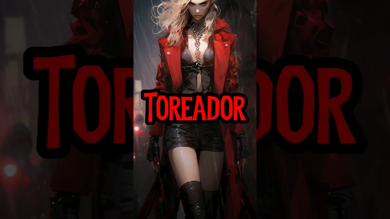 VTM Toreador Clan: Beauty, Deception & Lore 🎭