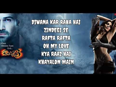 Raaz 3 All MP3 Songs π΅ | Emran Hashmi & Bipasha Basu