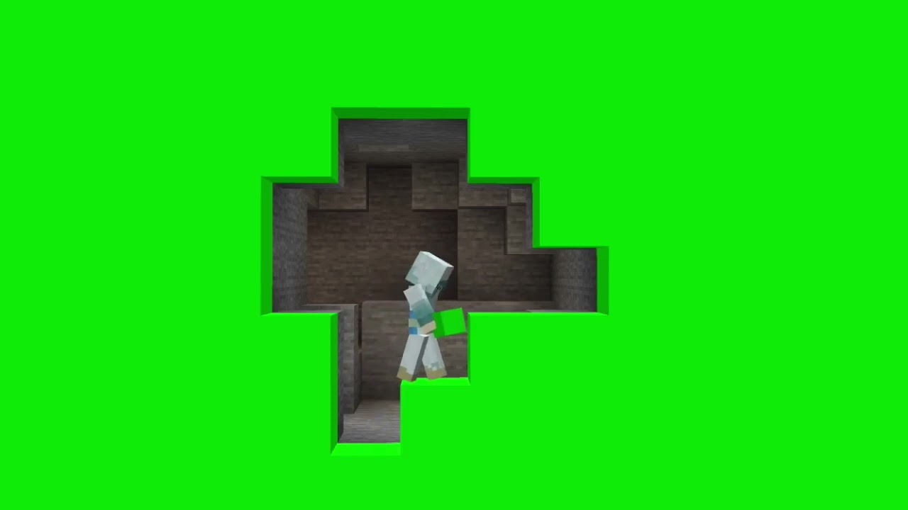 Minecraft Green Screen Intro Behind the Scenes ๐ฌ