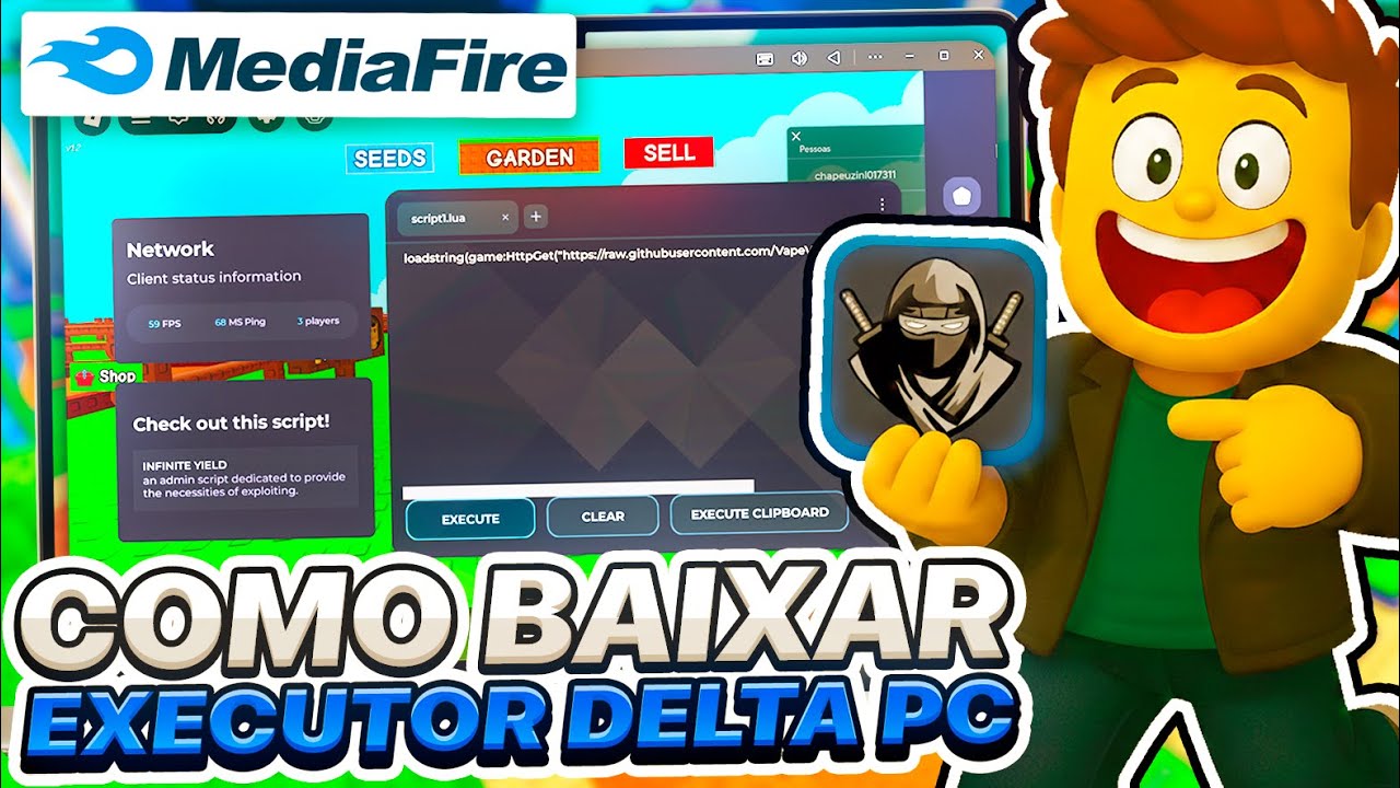 Como Baixar Executor Delta Sem Ban e Usar Script no Roblox Atualizado 🚀