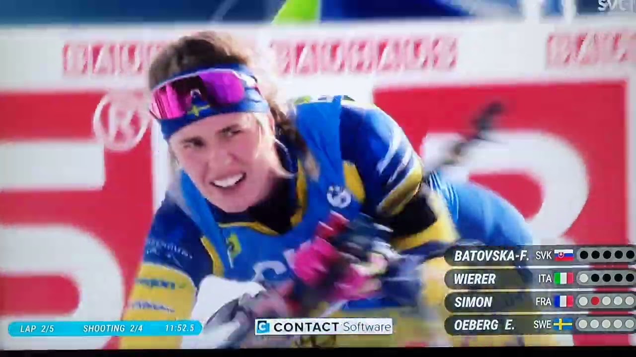 23 Elvira Öberg Wins, Linn Persson Takes 6th in Exciting Pokljuka Sprint ❄️