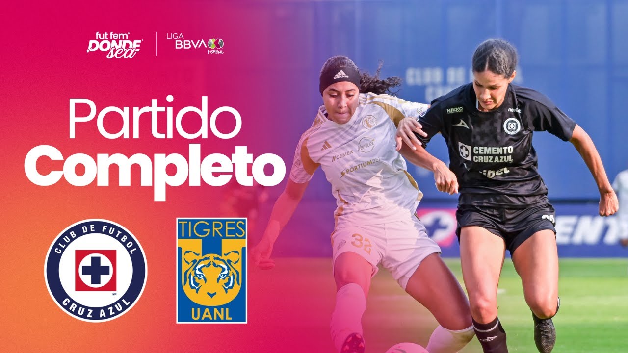 Resumen del Partido Cruz Azul 2-2 Tigres | Jornada 17 Apertura 2025 ⚽