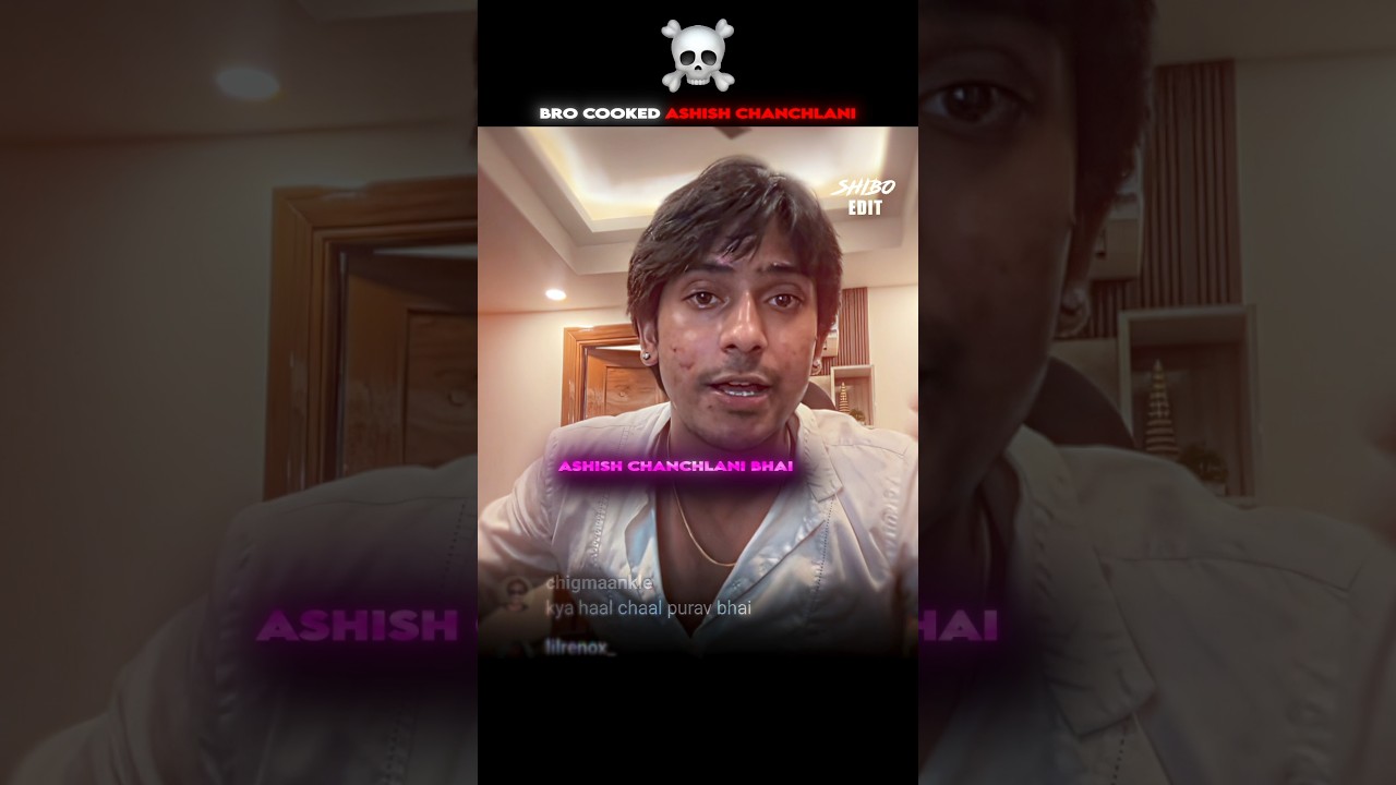 Purav Jha Roasts Ashish Chanchlani 🤯