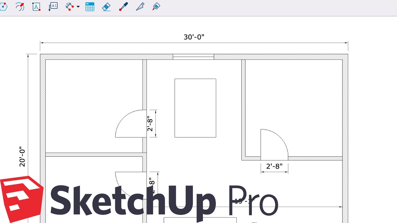 Create Printable Floor Plans with SketchUp Pro π