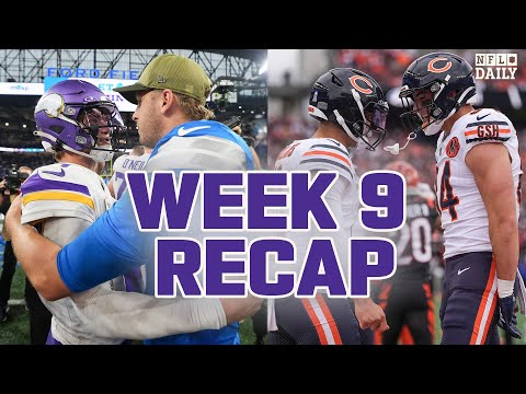2025 NFL Week 9 Recap: Allen vs. Mahomes, NFC North Drama and the Seahawks the Best in the NFC?