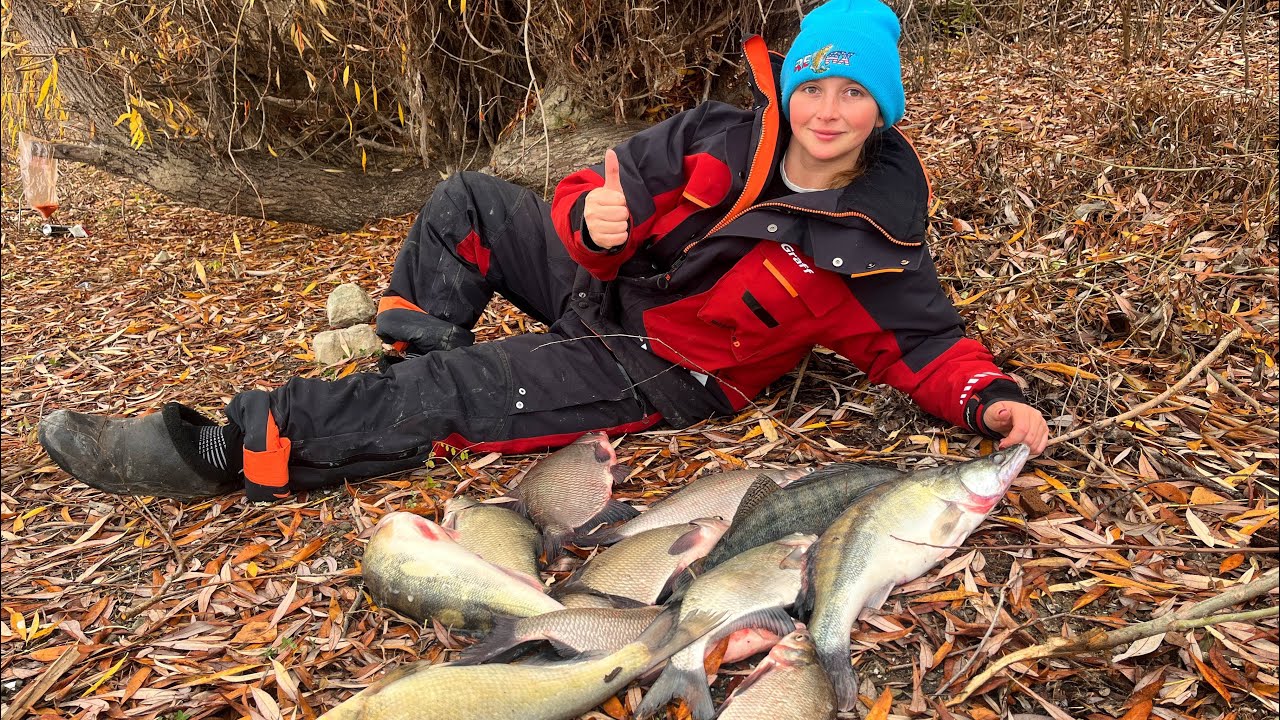 Удивительная осенняя рыбалка: крупный лещ и ночевка на природе 🎣