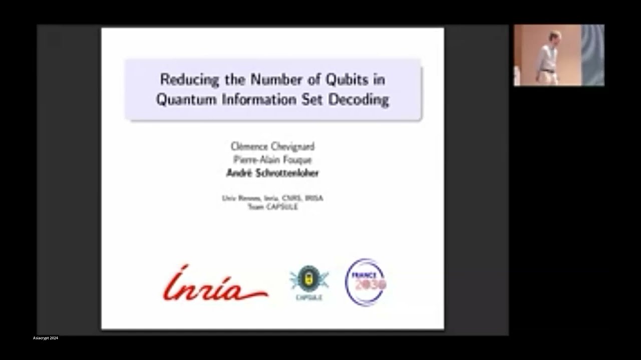 Discover the Latest Advances in Quantum Cryptanalysis at Asiacrypt 2024 🔐
