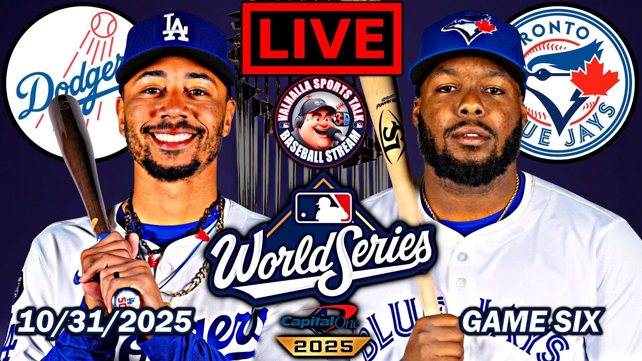 Watch Los Angeles Dodgers vs Toronto Blue Jays Game 6 in Stunning 3D LIVE! ⚾