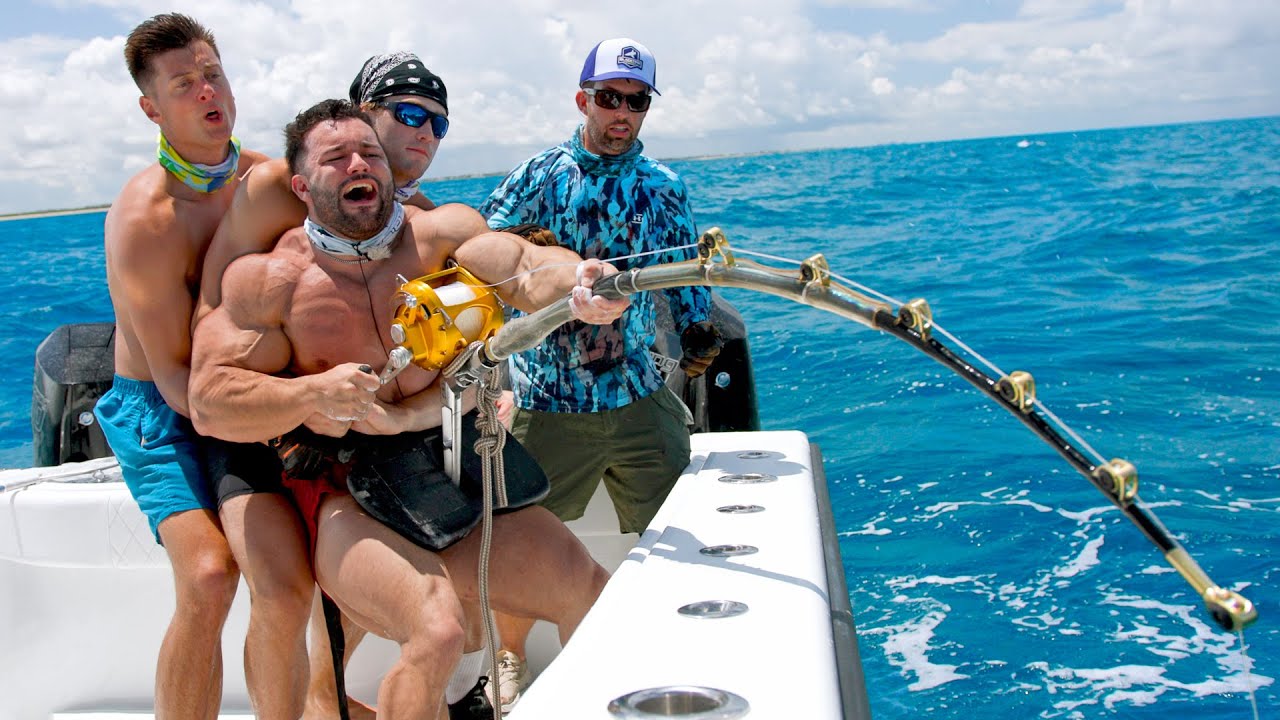 Strongest Men vs. Ocean's Strongest Fish 🐟