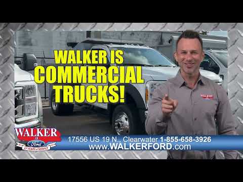 Explore Hundreds of Trucks and Vans at Walker Ford's Commercial Vehicle Center!