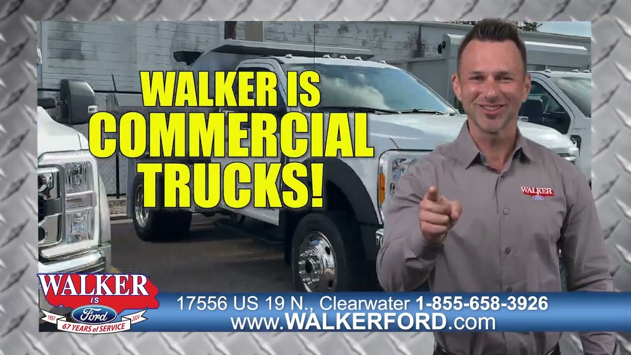 Discover Your Perfect Commercial Vehicle at Walker Ford π