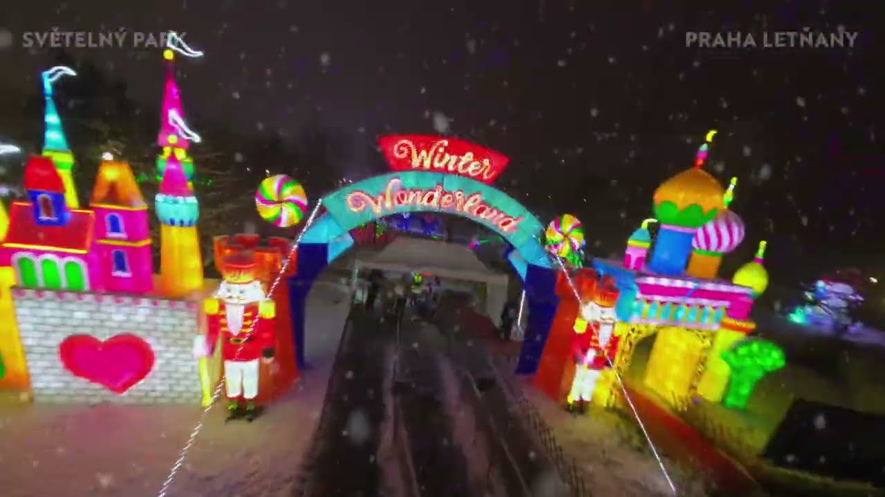 Zažijte kouzlo zimního ráje v Praze Letňany ❄️