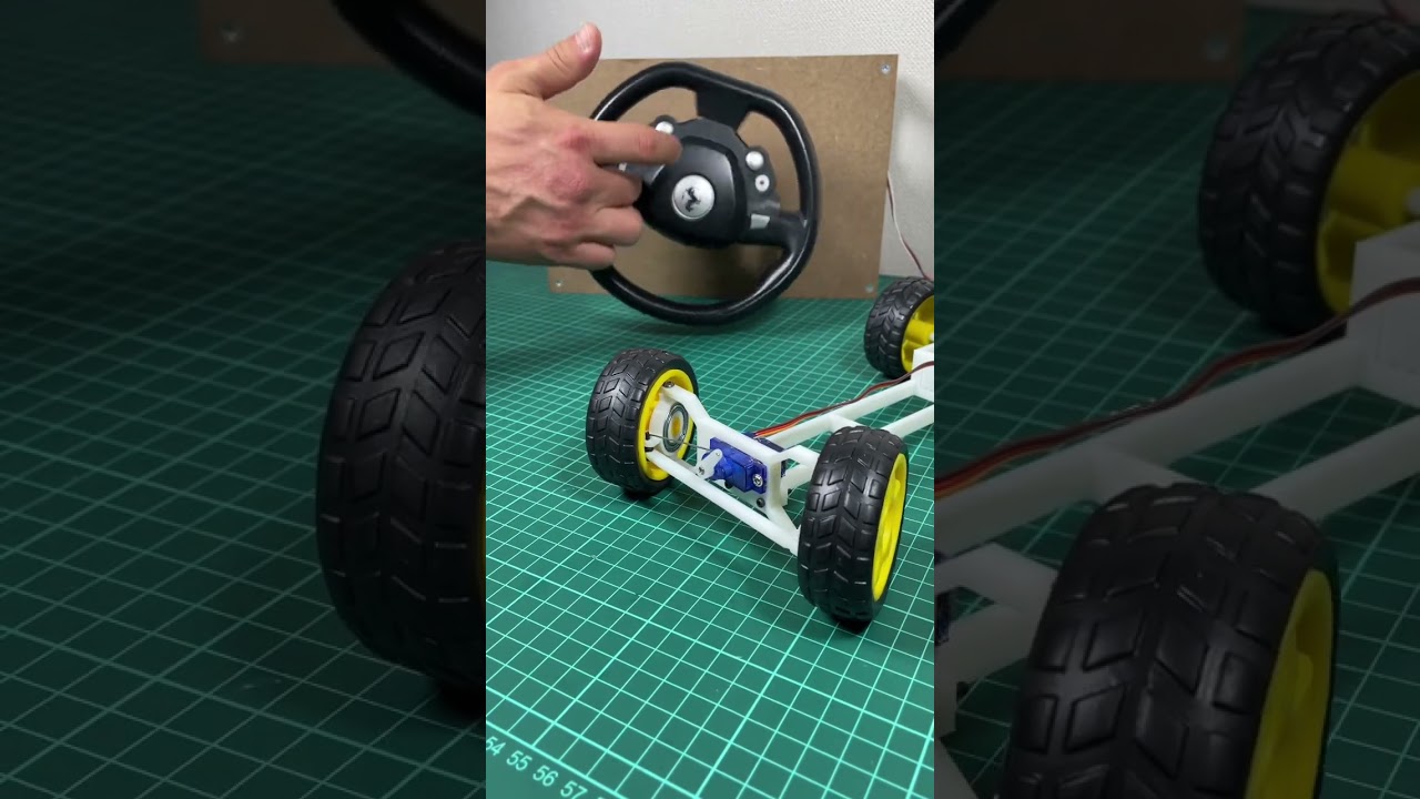 DIY FPV RC Car with Custom Gaming Steering Wheel π