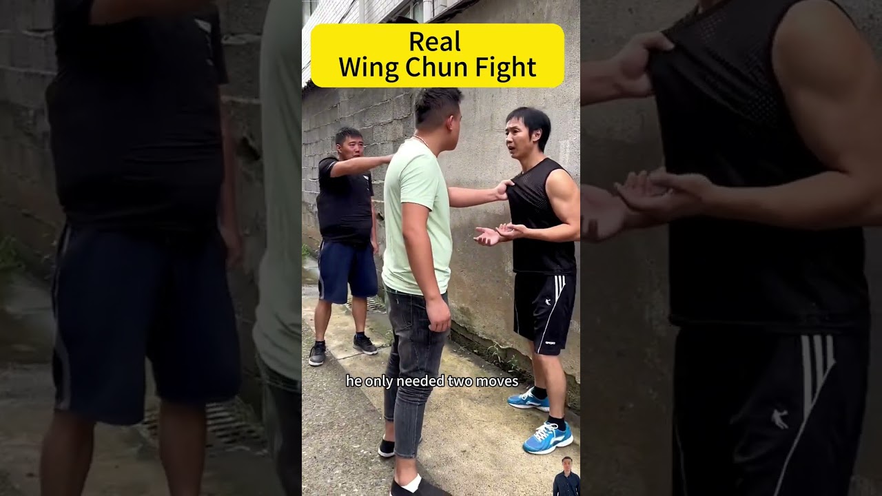 Real Wing Chun Fight: One Move to Win ð¥