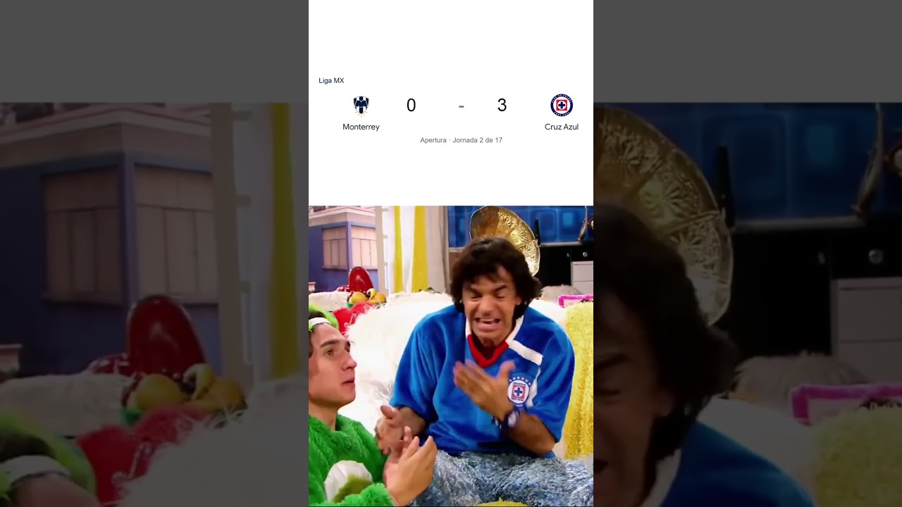 ¡Así celebró la afición de Cruz Azul la goleada a Rayados! ⚽