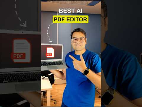 100% Free Best Ai PDF Editor #shorts #short #shortvideo #shortfeed #ai #shortsviral