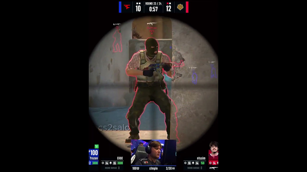 s1mple's Solo Play at Blast Austin 2025 🎮