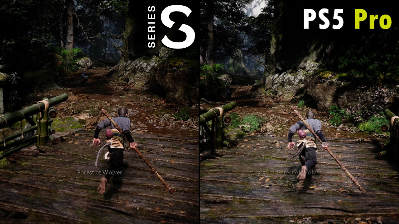 Black Myth: Wukong on Xbox Series S vs PS5 Pro 🎮