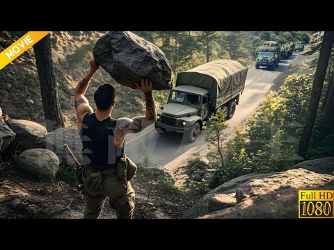 中國獵人伏擊日軍車隊，推石全殲⚔️