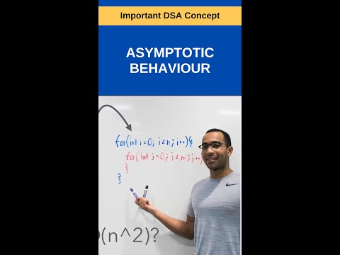 Coding Interview Concept | Asymptotic Behaviour #shorts #datastructures #codinginterview