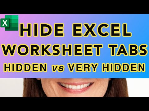 How To Hide Worksheet Tabs in Excel – Hidden vs Very Hidden