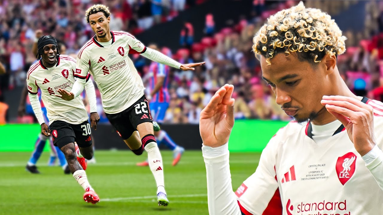 Hugo Ekitiké Shines in Crystal Palace vs Liverpool | FA Community Shield 2025