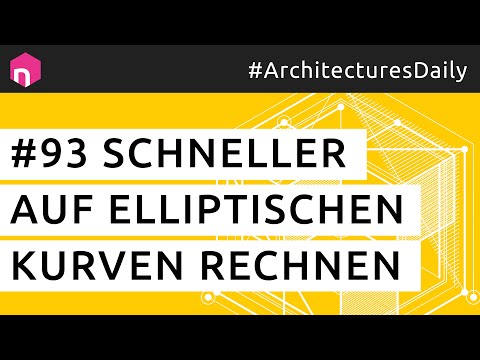 Schneller auf elliptischen Kurven rechnen // deutsch