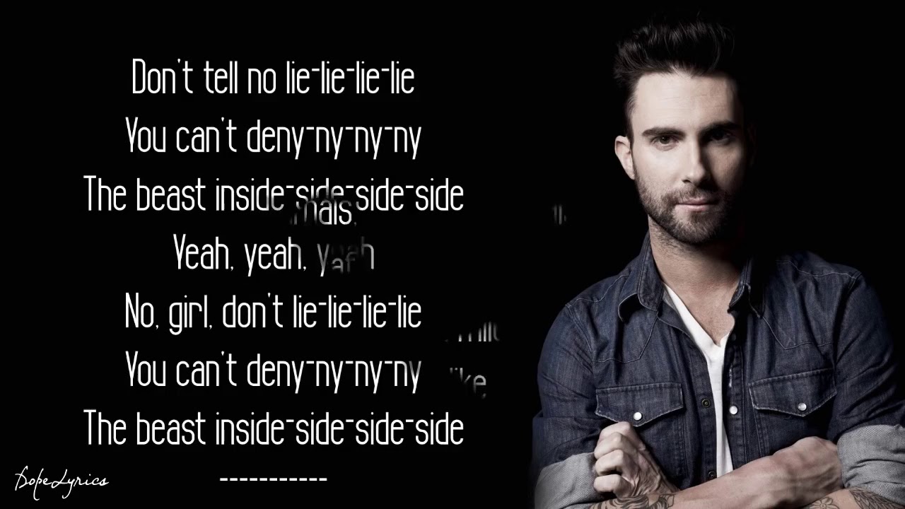 Maroon 5 - Animals Lyrics 🎵