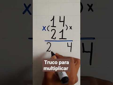 truco para multiplicar #matemática #trucos #aritmetica #viral