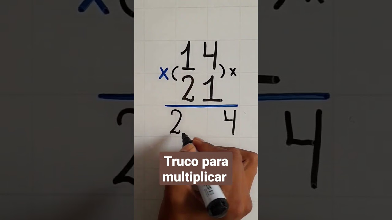 ¡Descubre un Truco Rápido para Multiplicar en Matemáticas! 🔢