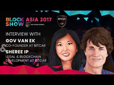 BlockShow Asia 2017: Interview with Gov Van Ek and Sheree Ip