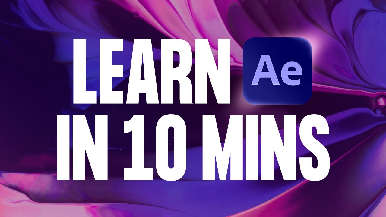 Learn After Effects in 10 Minutes! 🎬