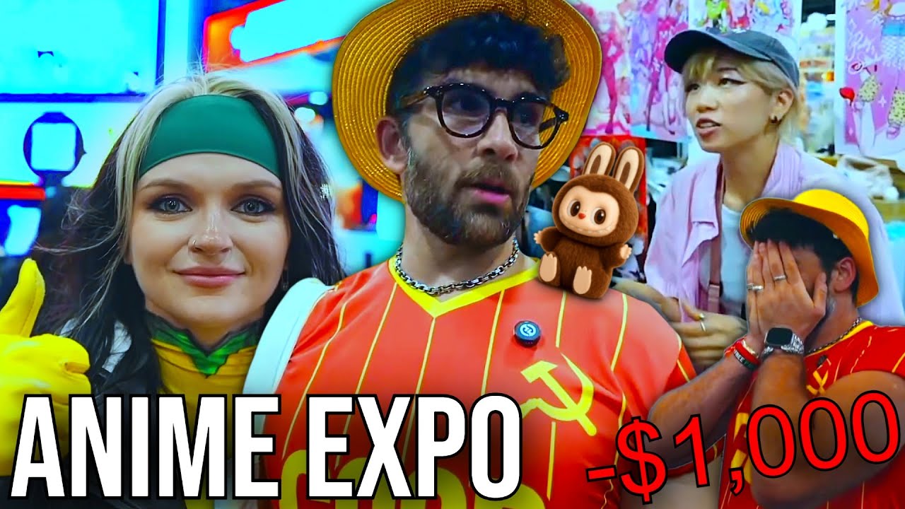 Hasanabi Spends $1,000 on Rare Labubu at Anime Expo 2025